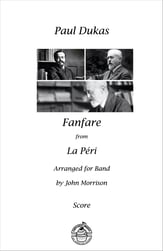 Fanfare from La Peri Concert Band sheet music cover